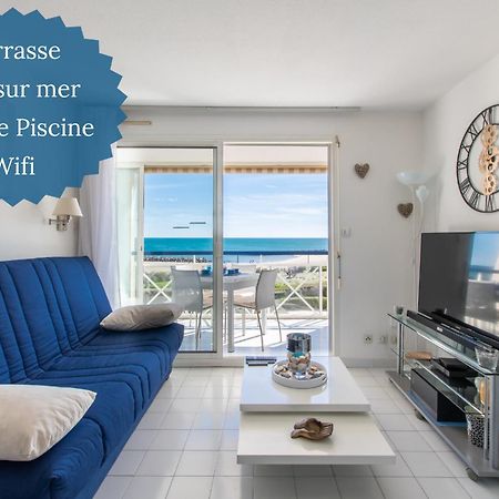 L'Evasion Bleue * Wifi * Bord De Mer * Piscine * 아그 외부 사진